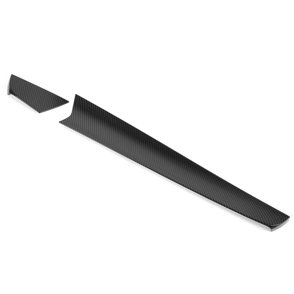 2Pcs Carbon Fiber Style Dashboard Trim Center 8320539110257