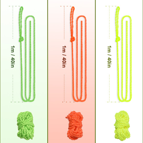 12pcs Yoyo Strings 1M 10-Strand Replacement Yo-Yo