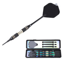 Reines Kupfer-Nickel Professionelles weiches Dart-Set - Schwarzes Zubehör