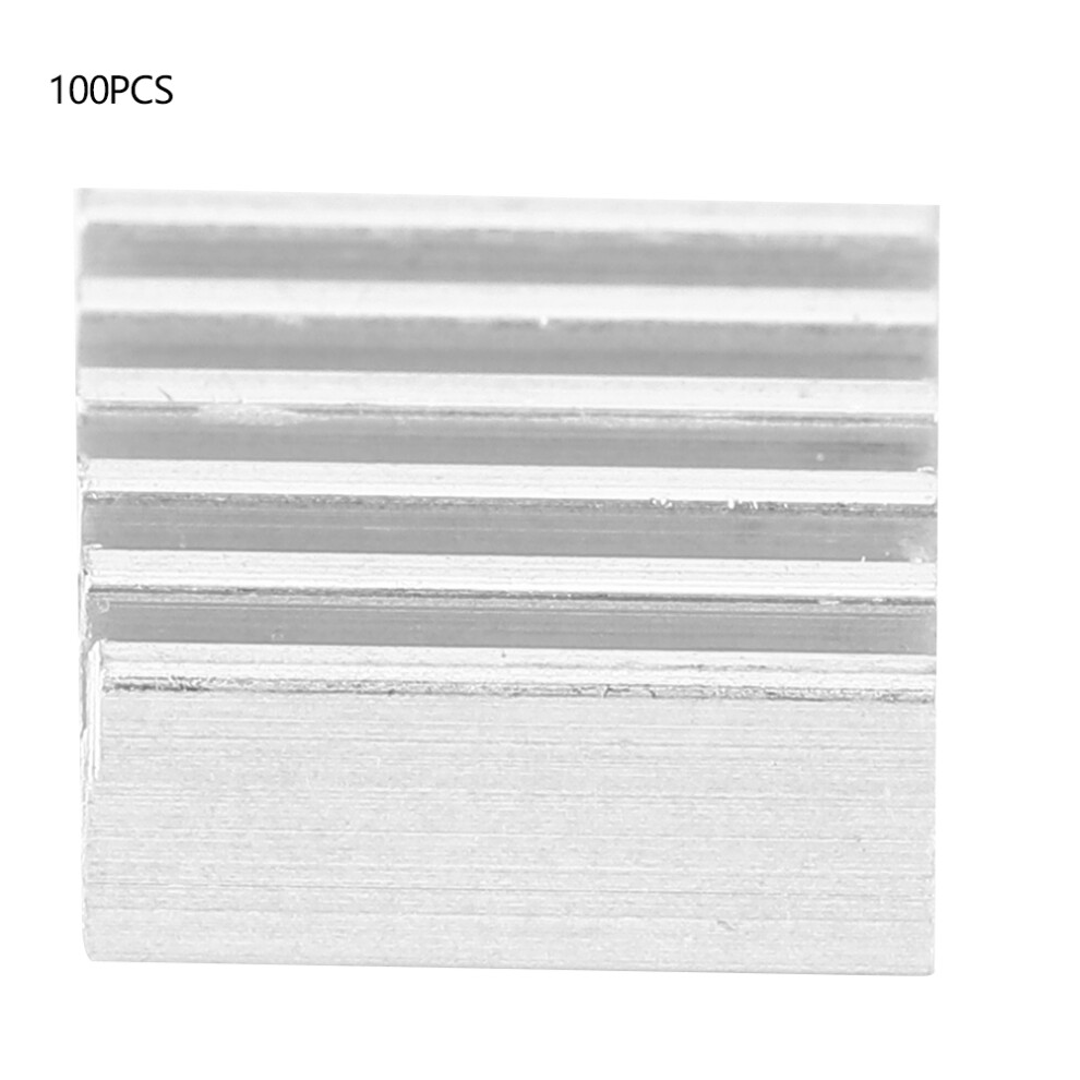 100Pcs 9X4x9mm Aluminum Heat Sink Radiator For 8320539110363