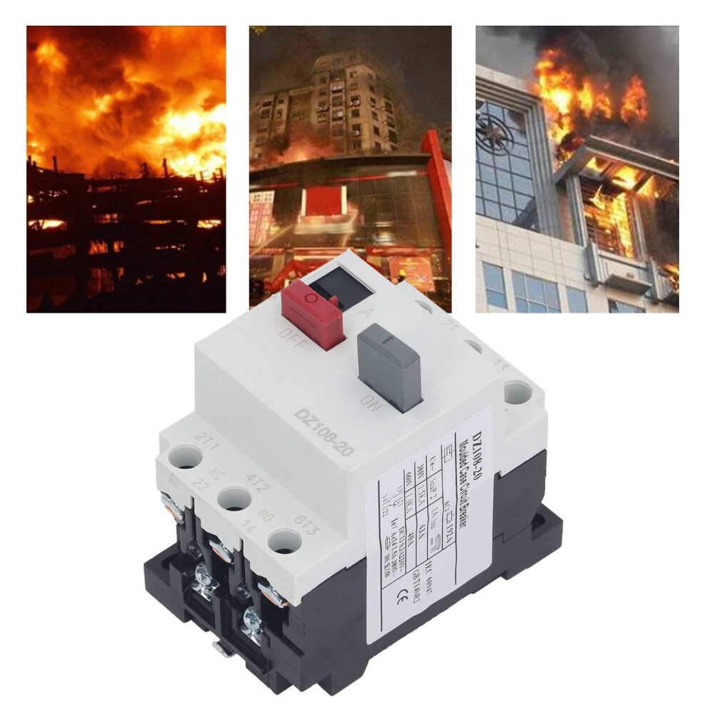 Moulded Case Circuit Breaker, 20A, Ac380v, 3P, Din Rail Mount 5041348971787