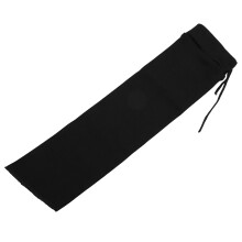Outdoor Hunting Dustproof Polyester Handgun Short Socks 40cm Black