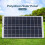 8W Solar Panel IPX6 Waterproof 5V 19% Efficiency Portable USB-C 5