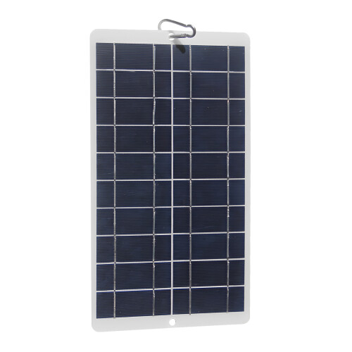 8W Solar Panel IPX6 Waterproof 5V 19% Efficiency Portable USB-C 2