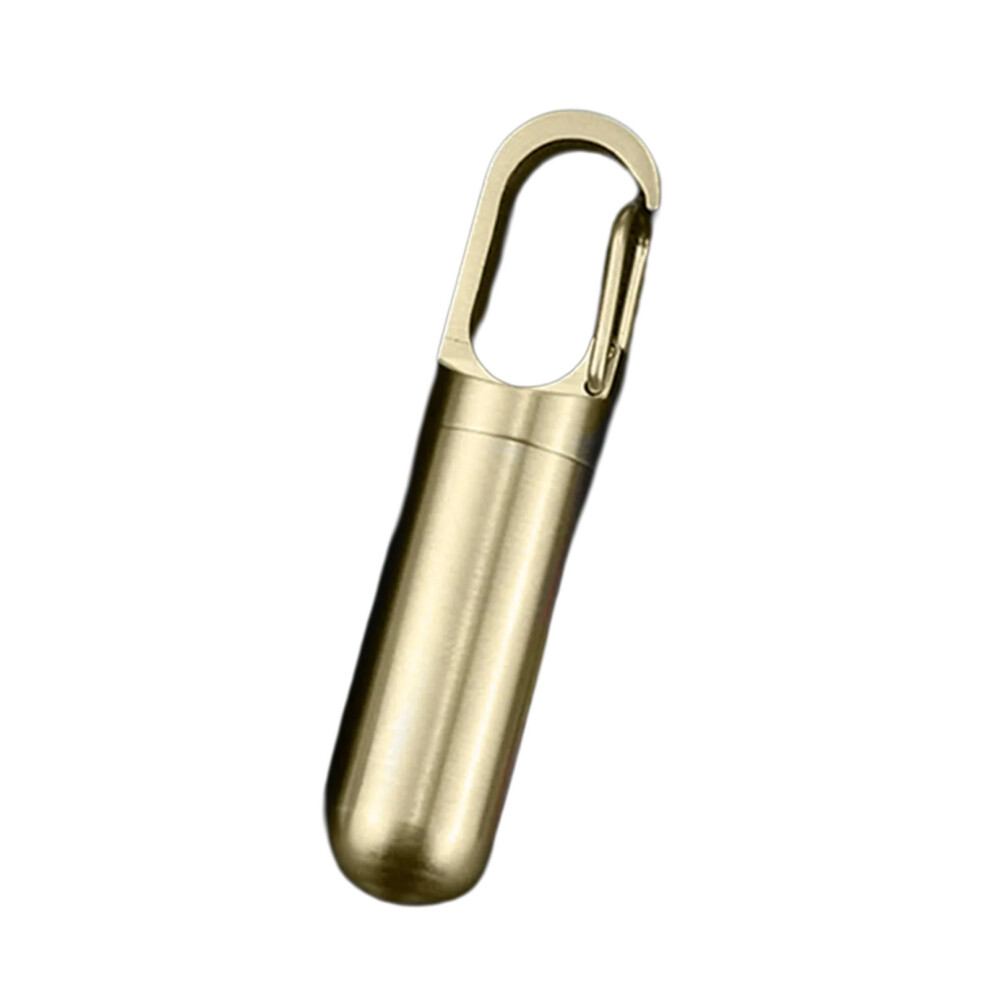 Travel Friendly Keychain Pills Box Small Sealed Medicine Holder
