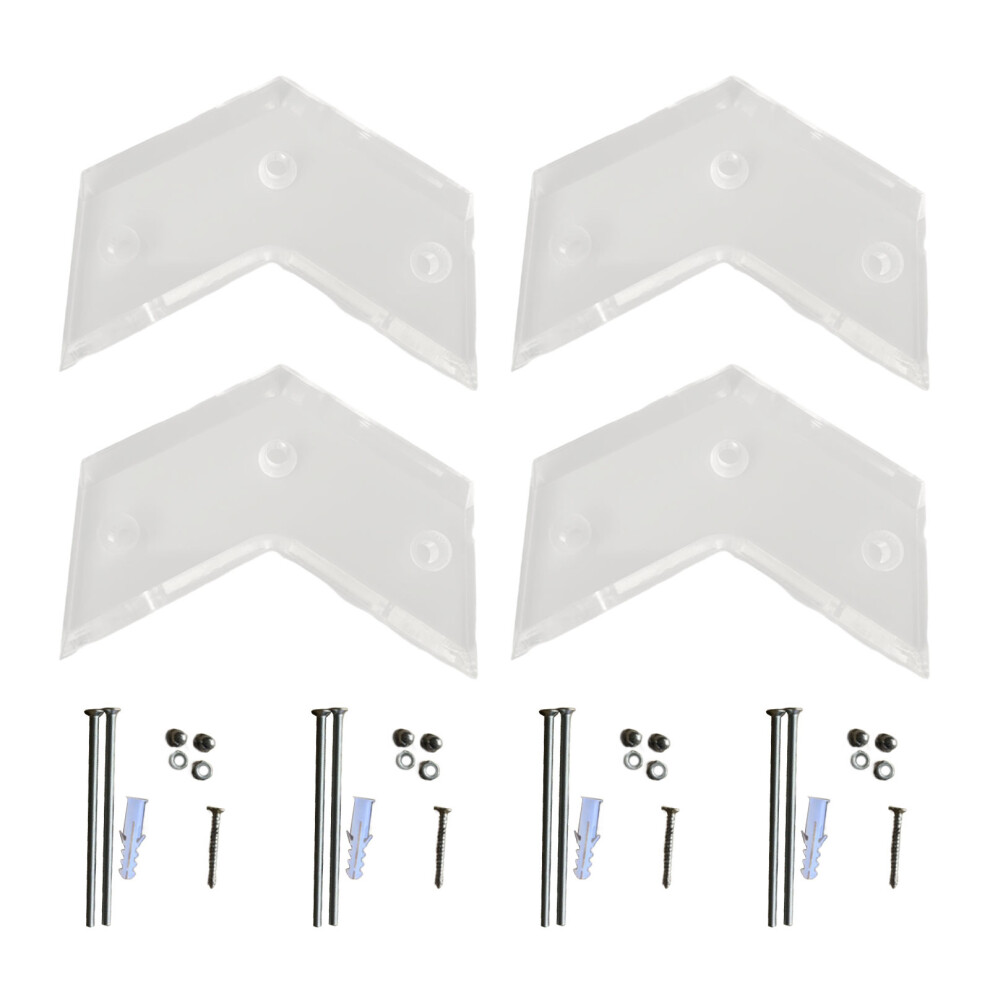Skateboards Wall Hanger Acrylic Floating Deck Display Vertical 7627000079084