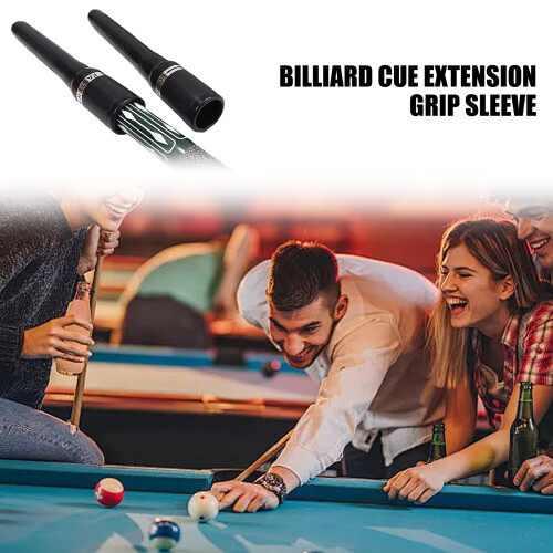 Billiard Pool Cue Lengthener 9 Balls Pool Butt End Extension 2