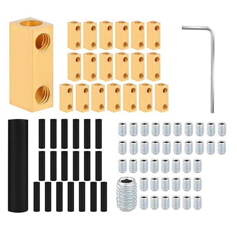 20Pcs 8 Gauge Wire Connectors Quick Wiring Connection Terminals 7627000079503