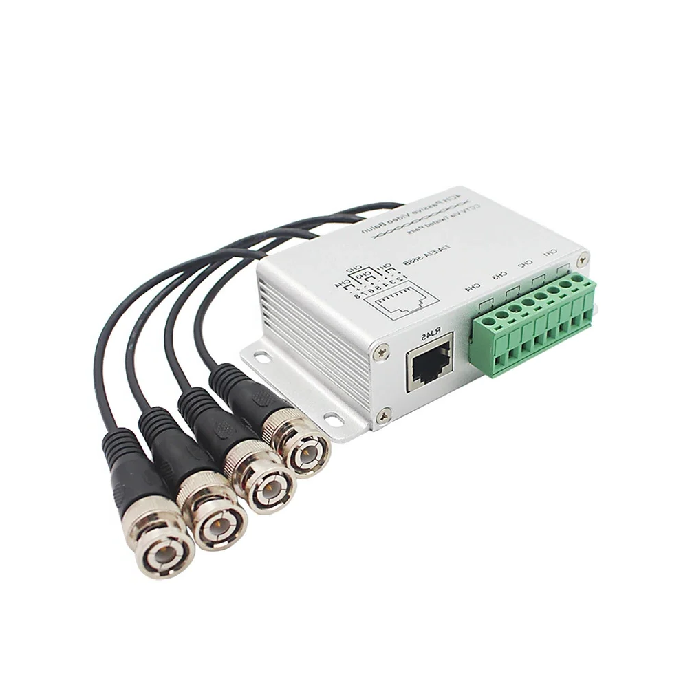 Coaxials Video Transmitters 4Ch Ahd Cvi Tvi For Security Camera 7627000079497