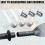6Pcs Tent Poles Push Button Spring Clip Single End Tube Locking 6