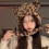 Popular Plush Leopard Hat Furry Bear Ear Skull Hat Thicken Caps 5