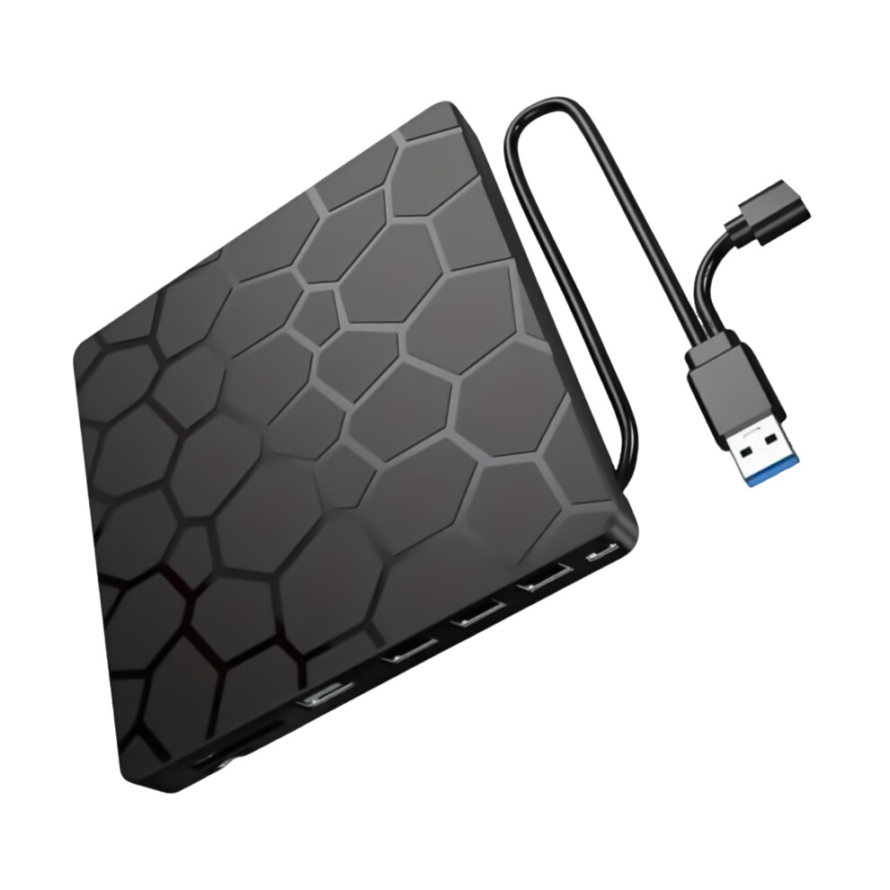 Usb 3.0 Type C External Drive 7 In 1 Disc Burners Writer Reader 7627000079954