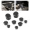 Motorcycle Frame Hole Cover Swing Arm Plug Cap Fit 9