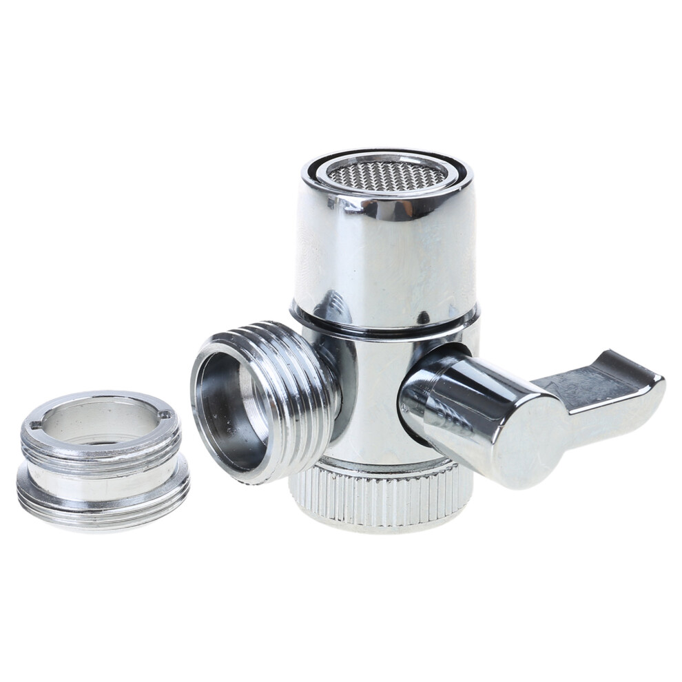 Water Tap Connector Leakproof Faucet Diverter Valves Alloy Sink 7627000080523