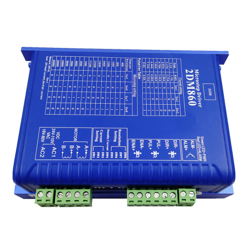 Stepper Motor Controller 2DM860 2 Phase Digital Stepper Motor