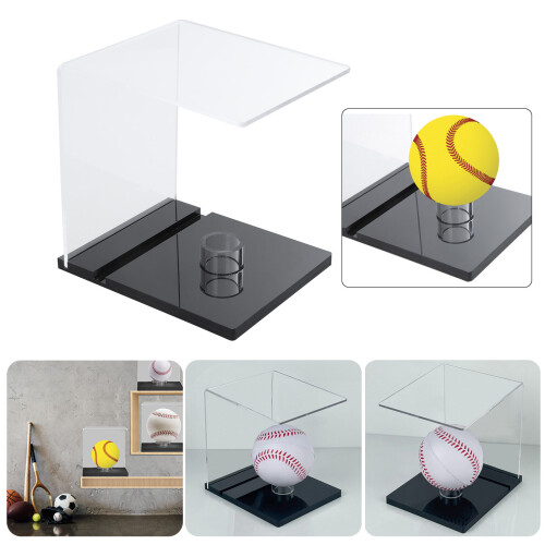 Baseball Case Display Holder Memorabilia Autograph Display Stand 1
