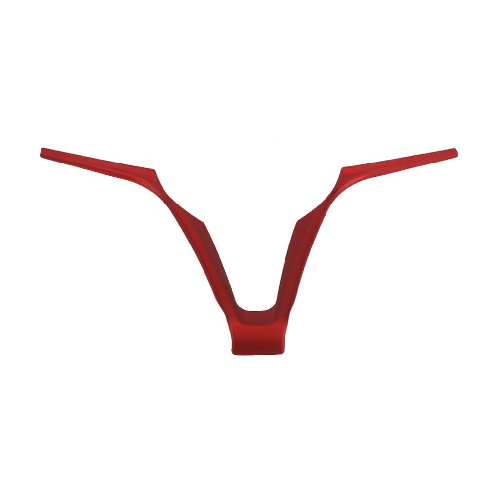 Abs V Shape Car Steering Wheel Frame Decoration Red 8320539111063