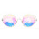 Kaleidoscope Rave Party Solbriller med Diffrakteret Linse - Transparent 1