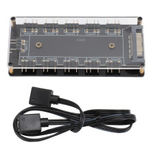 5V 3pin ARGB Hub 10 Way RGB Splitter Hub with