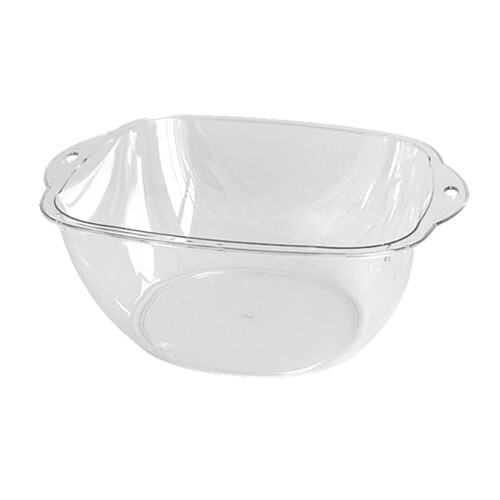 Stylish Transparent PET Wash Basin, Multiple Sizes, Durable 2mm Thickness 2