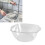 Stylish Transparent PET Wash Basin, Multiple Sizes, Durable 2mm Thickness 11