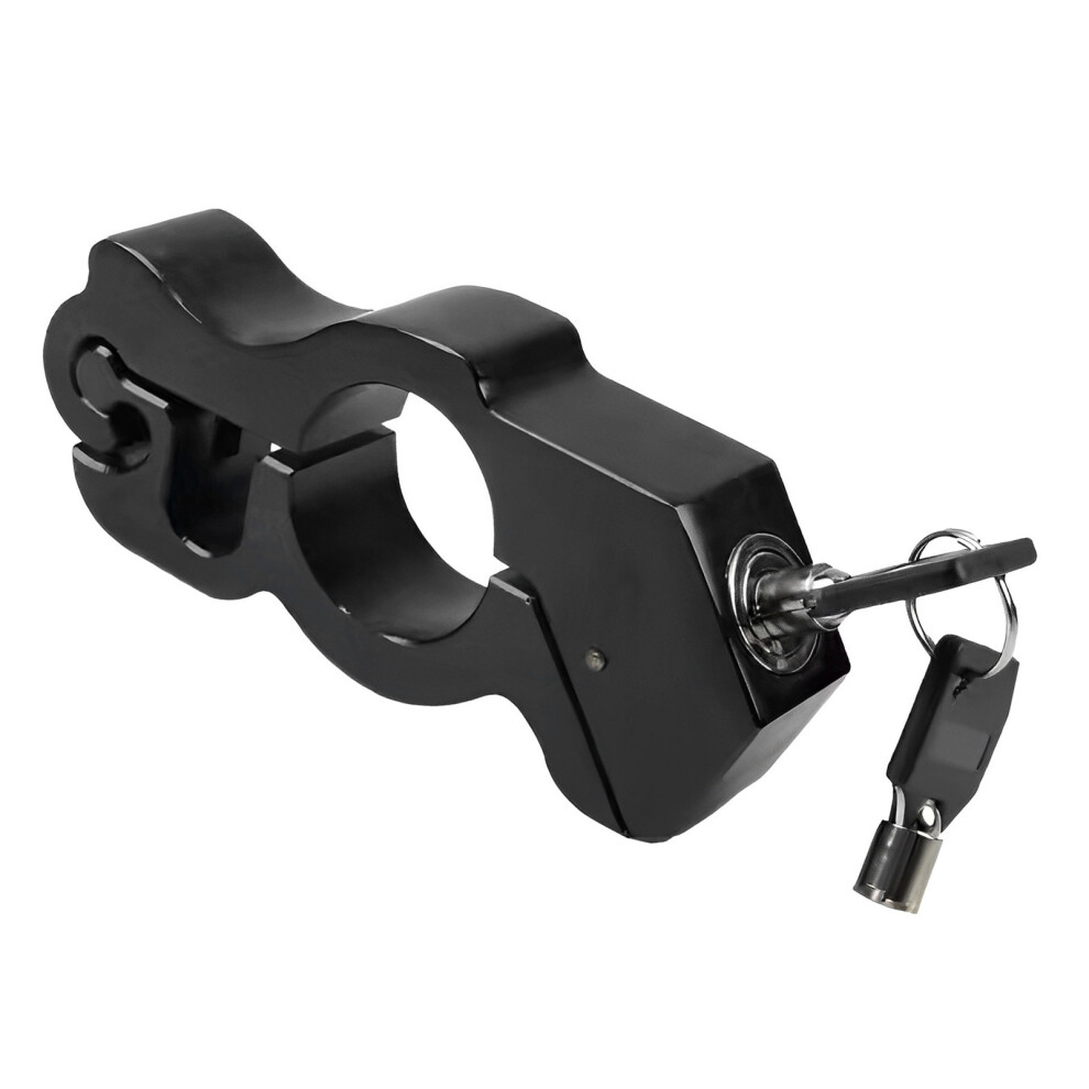 Aluminum Alloy Handlebar Lock For Motorcycle Scooter Electric Bike 5.4X1x2.24in 8711348978006