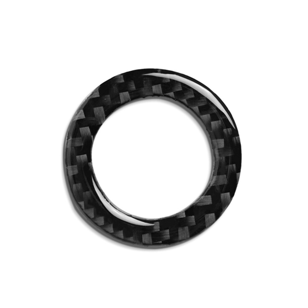 Carbon Fiber Interior Ignition Keyhole Button Ring 8320539112022