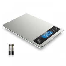 Food Scale,Digital Kitchen Scale Weight Grams and oz for Cooking Baking, 1g/0.1oz Precise Graduation, Stainless Steel and Tempered Glass
