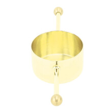 30ml Stainless Steel Bartender Measuring Cup with Double Bead Gold Plated