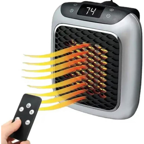 Φορητή θερμάστρα, κεραμική θερμάστρα 800W με πρίζα, ηλεκτρικό αερόθερμο χ