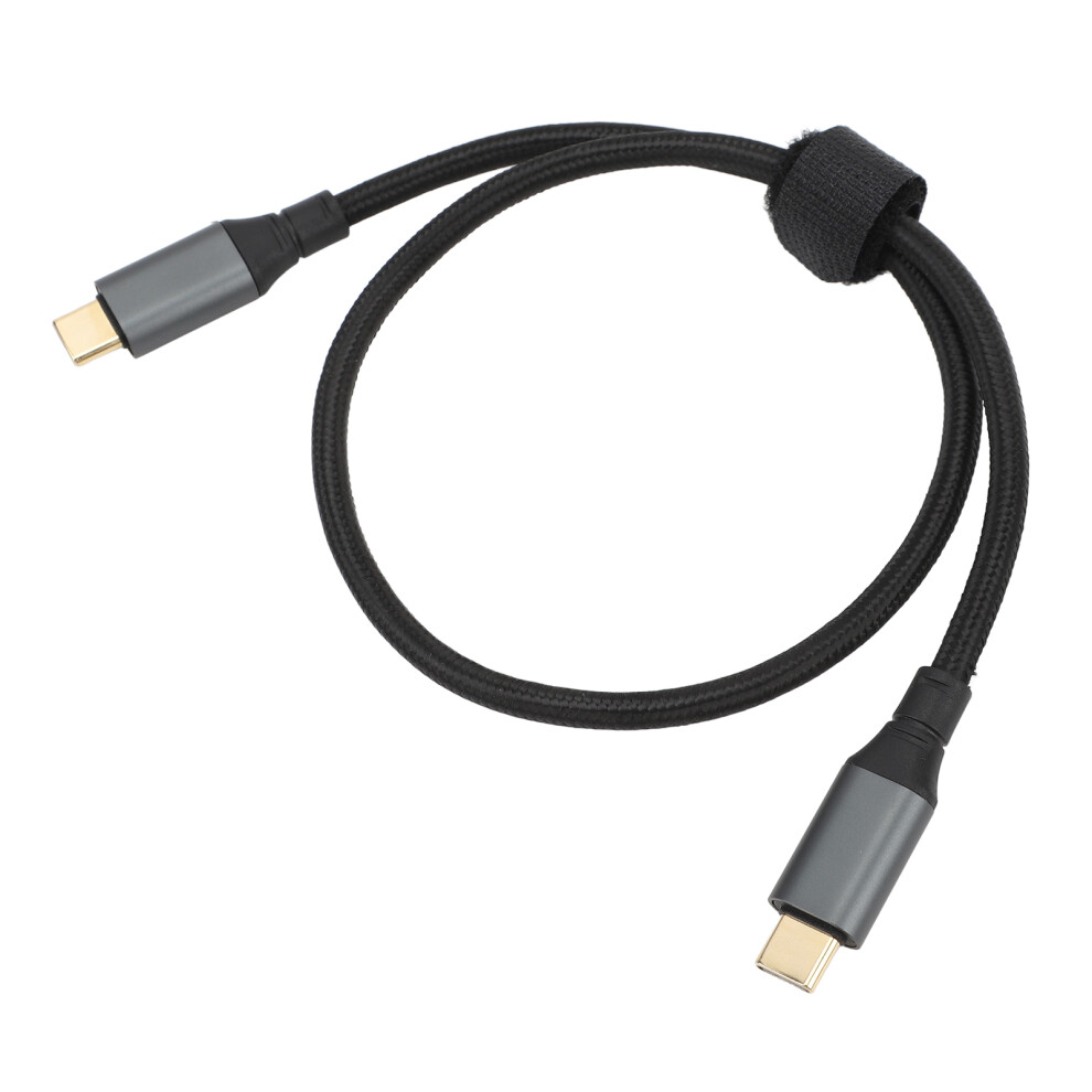 Type C To C Cable Pd100w 20V 5A 8K 60Hz 0.5M Braided Data Cable 6921348981261