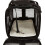 Pet bag, soft side panel, black 4