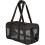 Pet bag, soft side panel, black 1