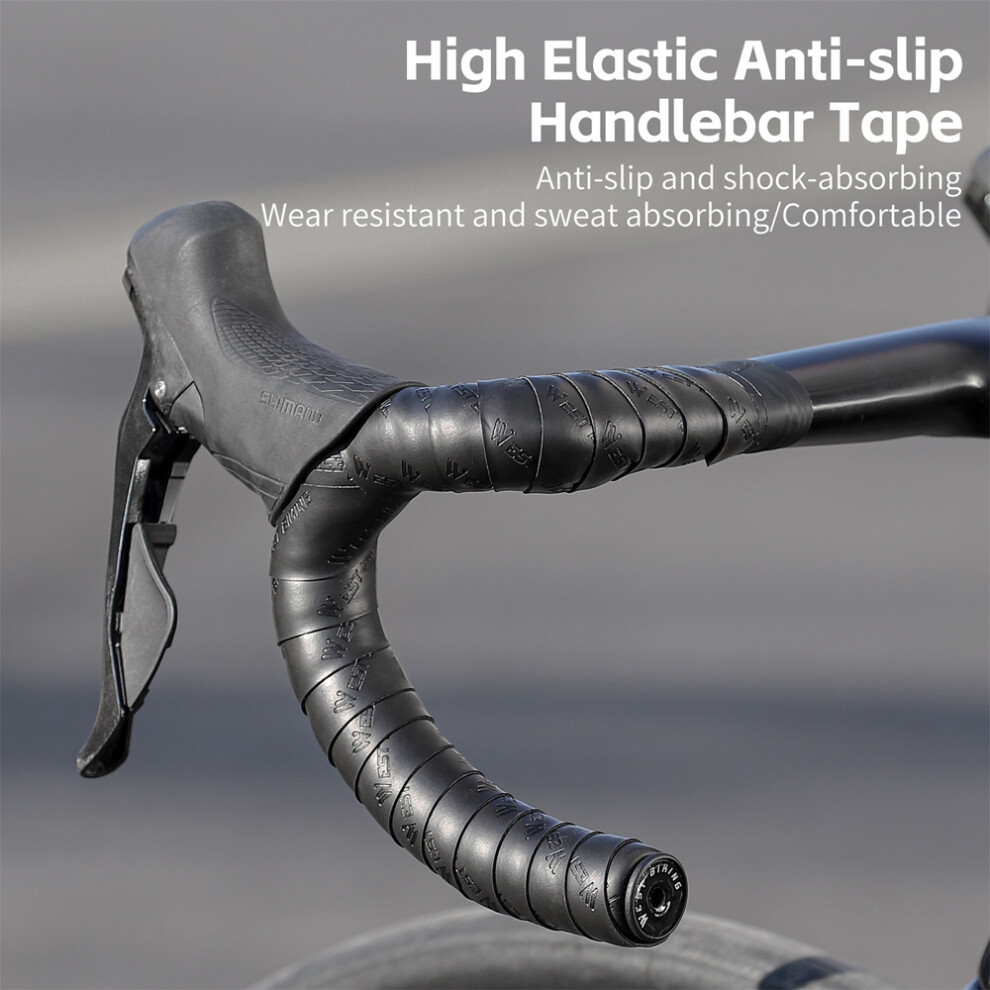 Cycle Handlebar Tape AntiSlip, Sweat Absorption, 2.16m x 30mm (Various Colors)-image-OPC-PKF8VVP-NEW