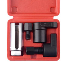 Juego de 5 vasos para sensor de O2, accionamiento 3/8 y 1/2, negro