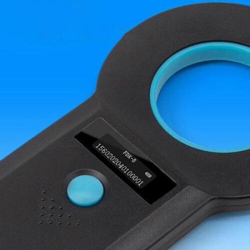 Emid Iso Chip Animal Tag Microchip Reader Portable Oled Pet Dog Cat Scanner for Tag 1