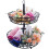 Fruit Basket 2 Tier Metal Fruit Bowl Vegetable Basket - Black 3