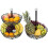Fruit Basket 2 Tier Metal Fruit Bowl Vegetable Basket - Black 13
