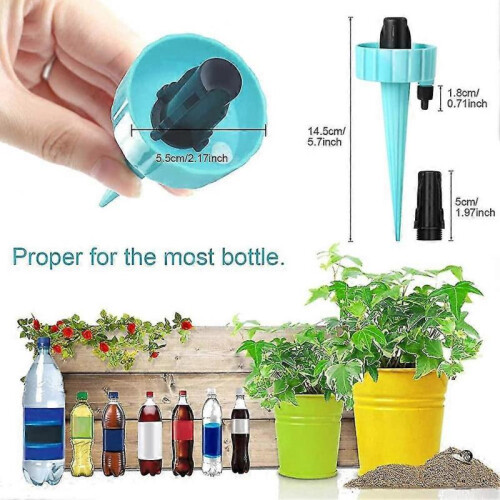 Drip Irrigation, 21 Pcs Drip Irrigation with Slow Release Watering System, Drip 2