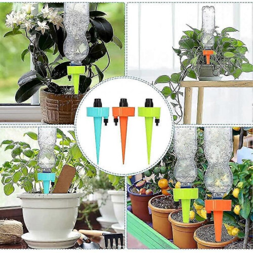 Drip Irrigation, 21 Pcs Drip Irrigation with Slow Release Watering System, Drip 1