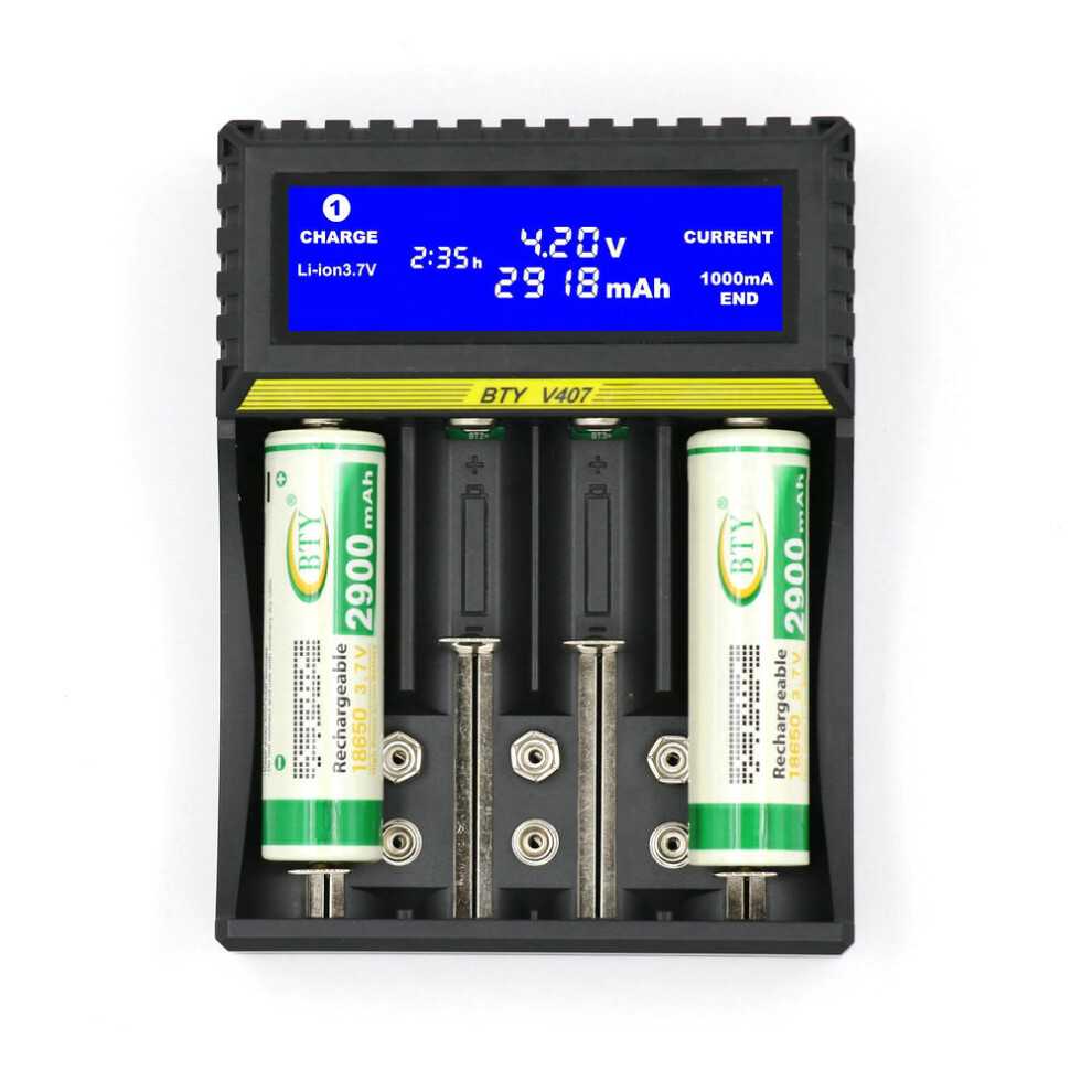 Multifunctional Lithium Battery Charger With Lcd Display 126.6*97*33Mm 7691348983341