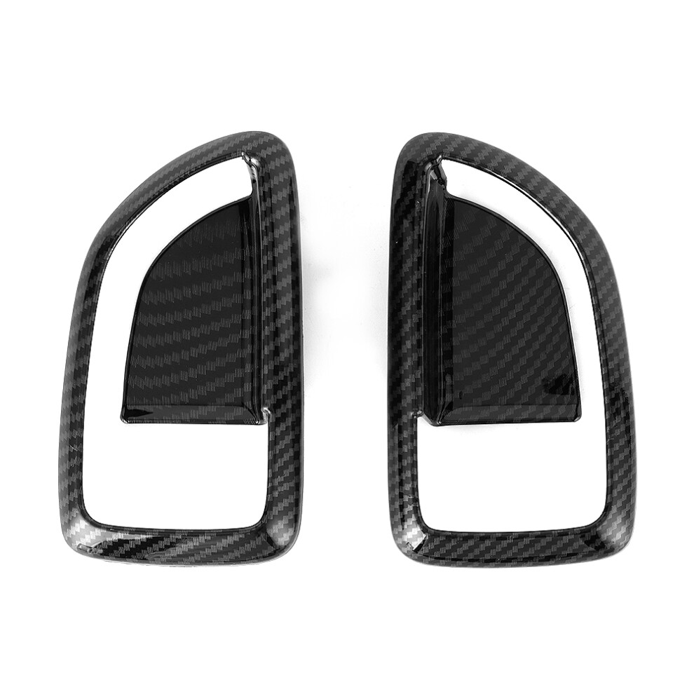 2Pcs Carbon Fiber Style Inner Door Handle Trim 8320539113661
