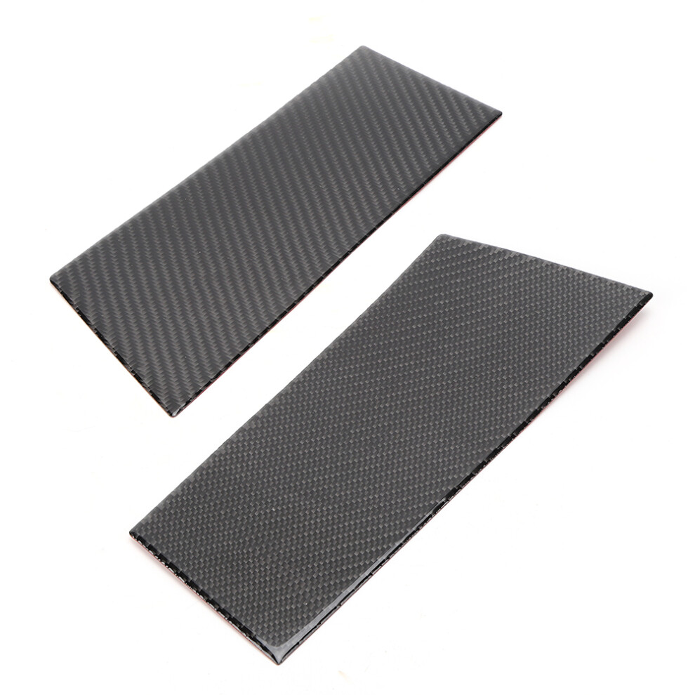 2Pcs B Pillar Trim Carbon Fiber Exterior Cover 8320539113722