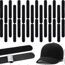 Baseball Cap Padded Cap with Sweat Pad, Black