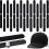 Baseball Cap Padded Cap with Sweat Pad, Black 1