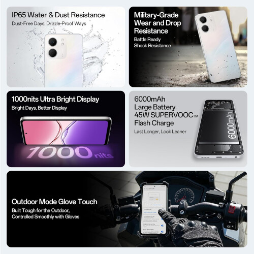 OPPO (Black) OPPO A5x 5G Smartphone 6GB+128GB 2