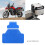 Rubber Rear Pad Saddlebag Trunk Passenger Backrest 5