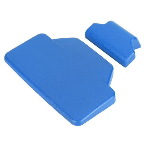 Rubber Rear Pad Saddlebag Trunk Passenger Backrest 1
