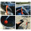 Outdoor Portable Camping Shower Kit with 9