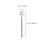 Transparent Glass Coffee Spoon with Long Handle Scoop Dessert Scoops Kitchen 2